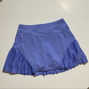 UA Links Pleated Mesh Skort